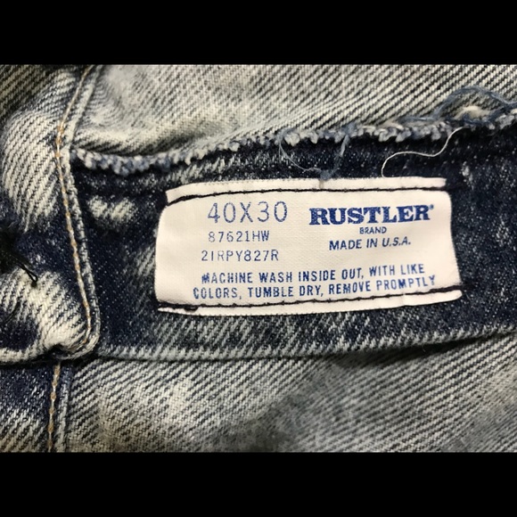 Acid Washed Rustlers - Picture 3 of 3